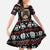 Warrior Of Indian Skull Family Matching Off Shoulder Maxi Dress and Hawaiian Shirt Native American - Wonder Print Shop