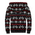 Warrior Of Indian Skull Sherpa Hoodie Native American - Wonder Print Shop