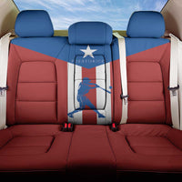 Puerto Rican Baseball Back Car Seat Cover Boricua Flag Sports
