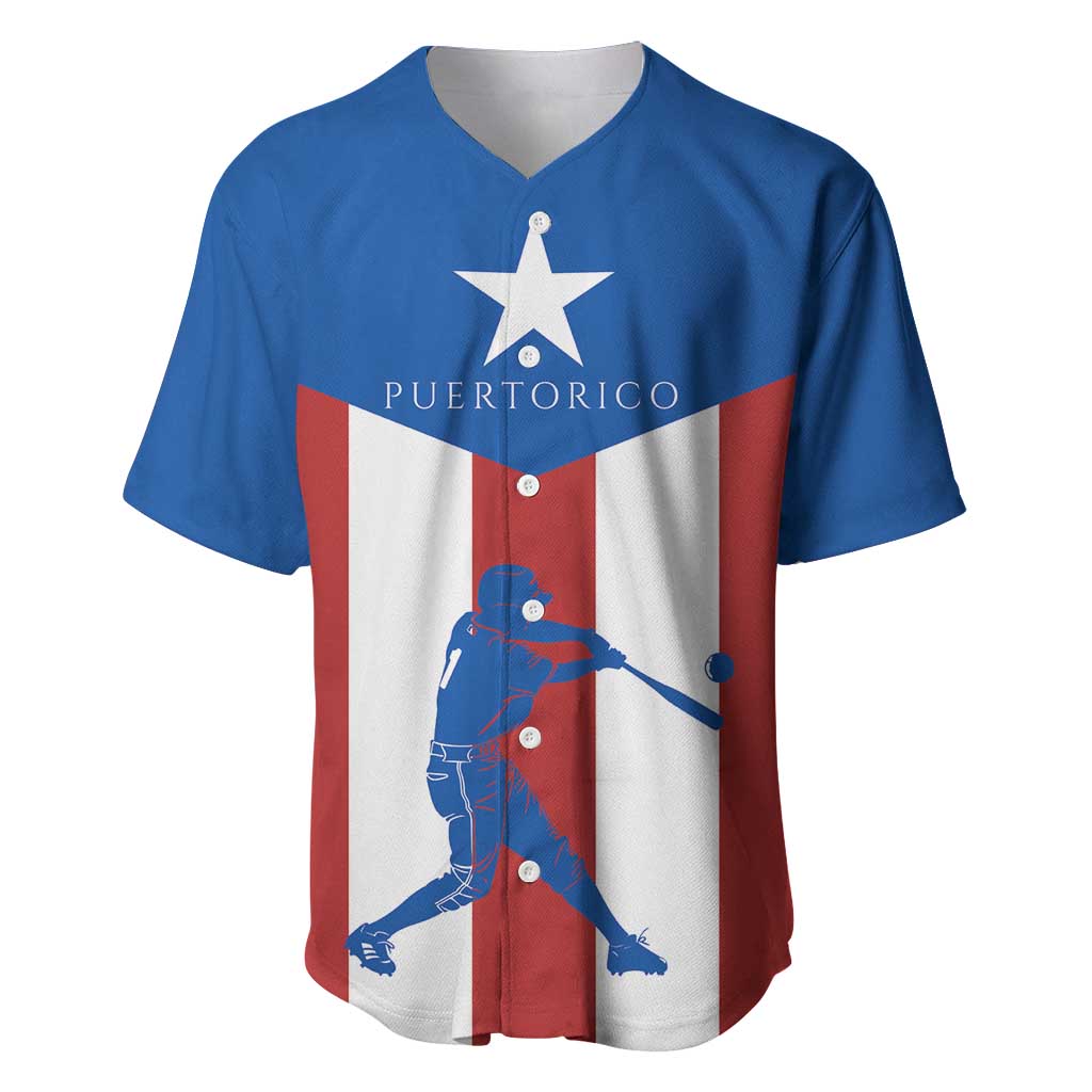 Puerto Rican Baseball Baseball Jersey Boricua Flag Sports