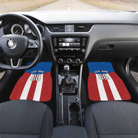 Puerto Rican Baseball Car Mats Boricua Flag Sports