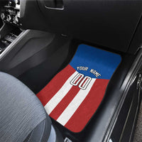 Puerto Rican Baseball Car Mats Boricua Flag Sports
