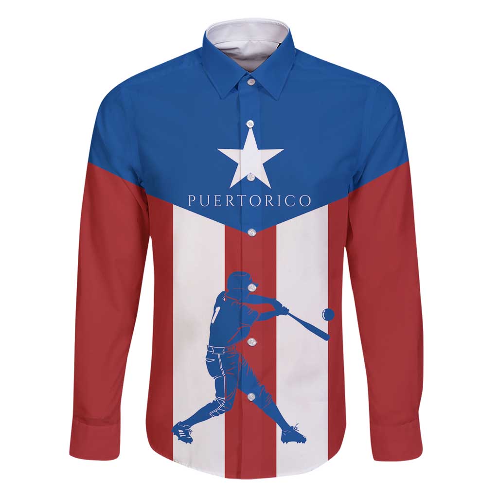 Puerto Rican Baseball Family Matching Puletasi and Hawaiian Shirt Boricua Flag Sports