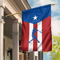 Puerto Rican Baseball Garden Flag Boricua Flag Sports