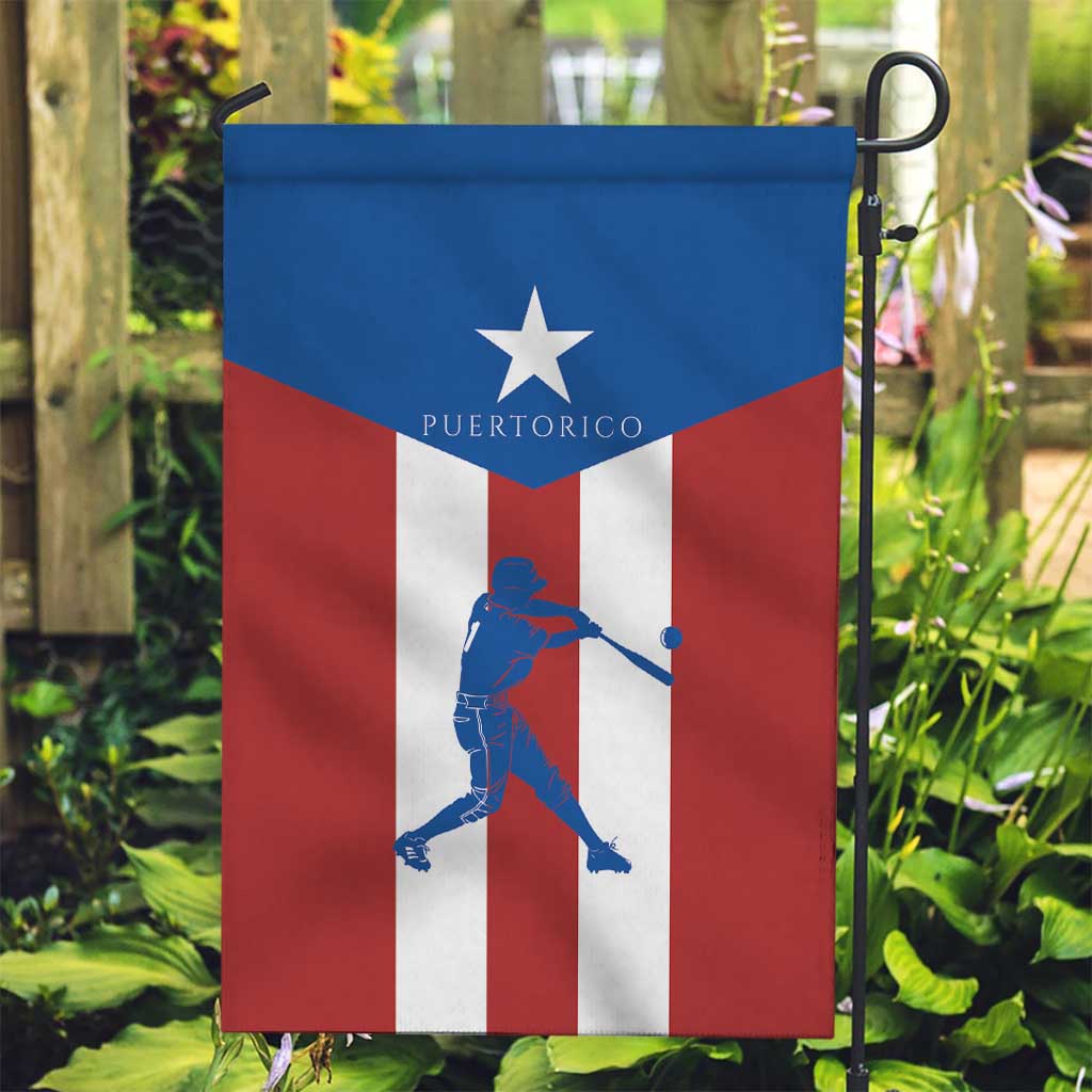 Puerto Rican Baseball Garden Flag Boricua Flag Sports