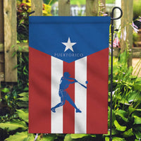 Puerto Rican Baseball Garden Flag Boricua Flag Sports