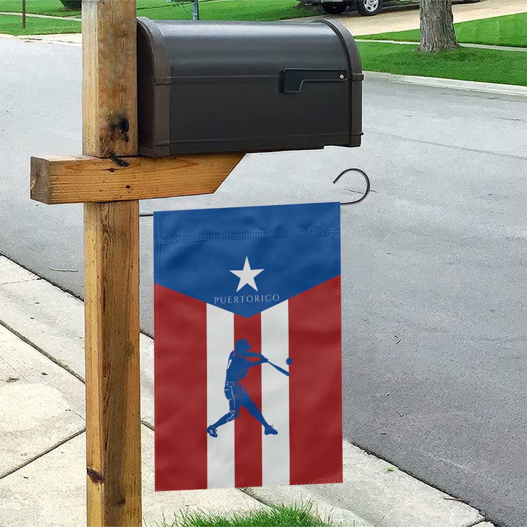 Puerto Rican Baseball Garden Flag Boricua Flag Sports