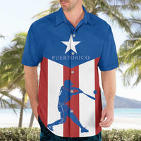 Puerto Rican Baseball Hawaiian Shirt Boricua Flag Sports