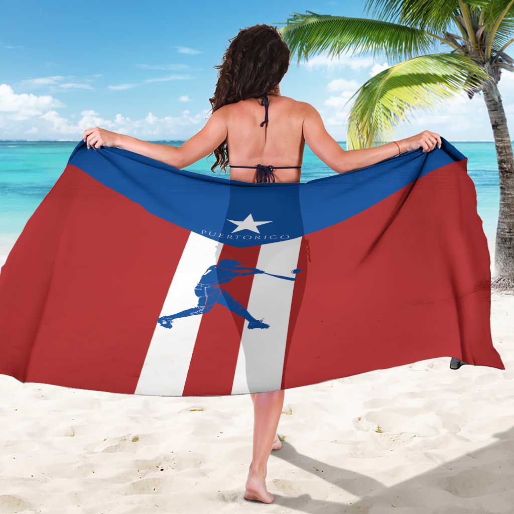 Puerto Rican Baseball Sarong Boricua Flag Sports