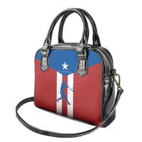 Puerto Rican Baseball Shoulder Handbag Boricua Flag Sports