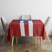 Puerto Rican Baseball Tablecloth Boricua Flag Sports