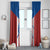Puerto Rican Baseball Window Curtain Boricua Flag Sports