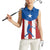 Puerto Rican Baseball Women Sleeveless Polo Shirt Boricua Flag Sports