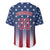 Personalized Team Name American Baseball Jersey USA Flag Fashion Sports