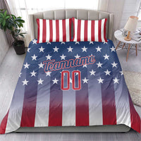 Personalized Team Name American Bedding Set USA Flag Fashion Sports