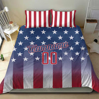 Personalized Team Name American Bedding Set USA Flag Fashion Sports