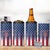 Personalized Team Name American 4 in 1 Can Cooler Tumbler USA Flag Fashion Sports