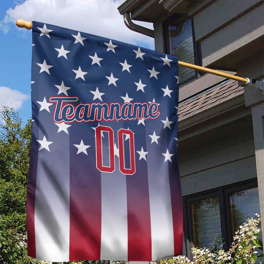 Personalized Team Name American Garden Flag USA Flag Fashion Sports