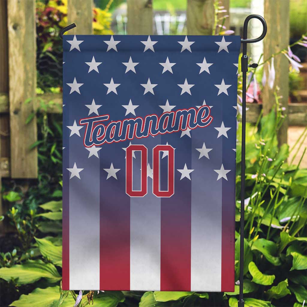 Personalized Team Name American Garden Flag USA Flag Fashion Sports