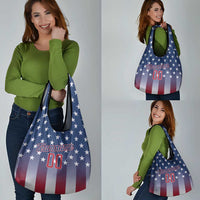 Personalized Team Name American Grocery Bag USA Flag Fashion Sports