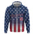 Personalized Team Name American Hoodie USA Flag Fashion Sports