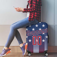 Personalized Team Name American Luggage Cover USA Flag Fashion Sports
