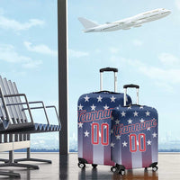 Personalized Team Name American Luggage Cover USA Flag Fashion Sports