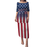 Personalized Team Name American Puletasi USA Flag Fashion Sports