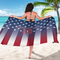 Personalized Team Name American Sarong USA Flag Fashion Sports