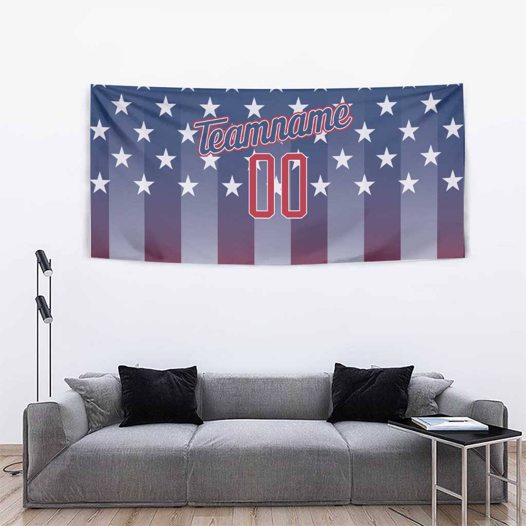 Personalized Team Name American Tapestry USA Flag Fashion Sports