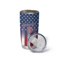 Personalized Team Name American Tumbler Cup USA Flag Fashion Sports