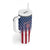 Personalized Team Name American Tumbler With Handle USA Flag Fashion Sports