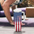 Personalized Team Name American Tumbler With Handle USA Flag Fashion Sports