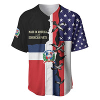 Dominican Republic Baseball Jersey Made In America with Dominican Parts DT03