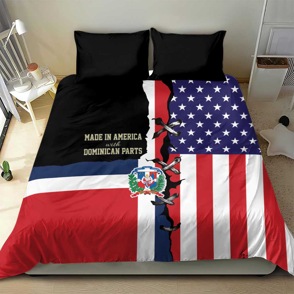 Dominican Republic Bedding Set Made In America with Dominican Parts DT03