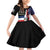 Dominican Republic Family Matching Off Shoulder Short Dress and Hawaiian Shirt Made In America with Dominican Parts