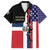 Dominican Republic Hawaiian Shirt Made In America with Dominican Parts DT03
