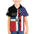 Dominican Republic Hawaiian Shirt Made In America with Dominican Parts DT03