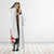 Dominican Republic Hooded Blanket Made In America with Dominican Parts
