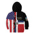 Dominican Republic Kid Hoodie Made In America with Dominican Parts DT03