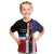 Dominican Republic Kid T Shirt Made In America with Dominican Parts DT03