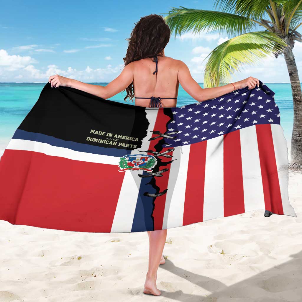 Dominican Republic Sarong Made In America with Dominican Parts DT03