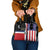 Dominican Republic Shoulder Handbag Made In America with Dominican Parts DT03