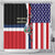 Dominican Republic Shower Curtain Made In America with Dominican Parts DT03