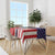 Dominican Republic Tablecloth Made In America with Dominican Parts DT03