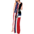 Dominican Republic Tank Maxi Dress Made In America with Dominican Parts DT03