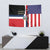 Dominican Republic Tapestry Made In America with Dominican Parts DT03