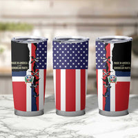 Dominican Republic Tumbler Cup Made In America with Dominican Parts DT03