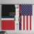 Dominican Republic Window Curtain Made In America with Dominican Parts DT03