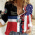 Dominican Republic Women Casual Shirt Made In America with Dominican Parts DT03